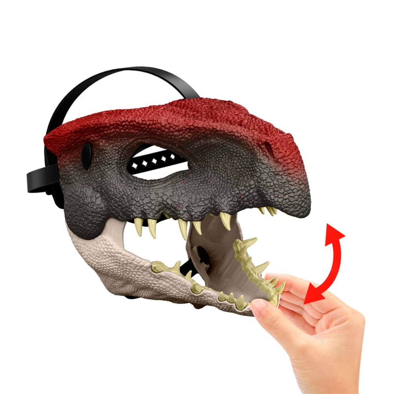 JURASSIC WORLD MÁSCARA DINOSAURIO MUTA MANDÍBULA CORREA 4+ - 2