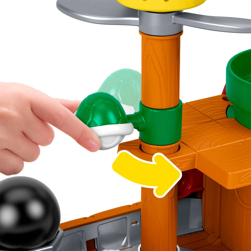 FIGURA ACCIÓN LITTLE PEOPLE NINTENDO BARCO BOWSER SUPER MARIO - 6