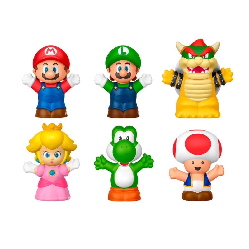 LITTLE PEOPLE NINTENDO FIGURAS MARIO BROS EDUCATIVO 1.5+ - 4