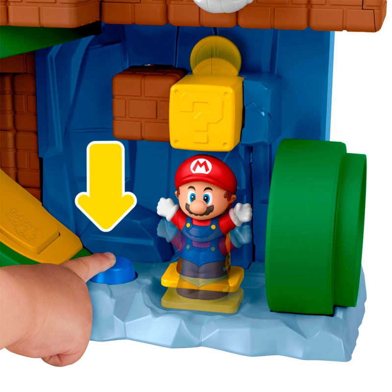 FIGURA ACCIÓN LITTLE PEOPLE NINTENDO PLAYSET MUNDO MARIO BROS - 6