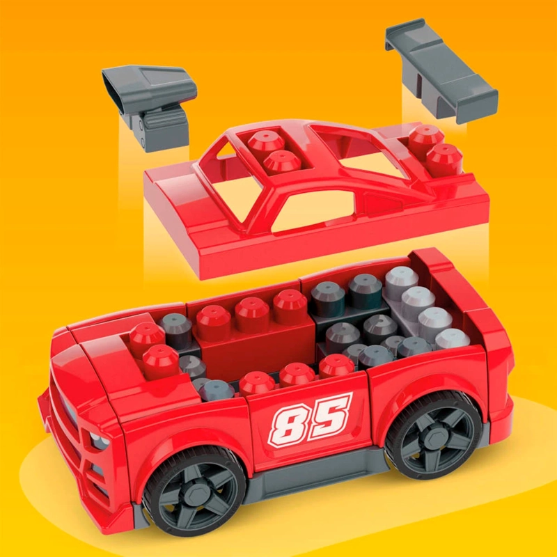 MEGA BLOKS CONSTRUCCIÓN 3 EN 1 AUTO ARMA Y ACELERA 3 AÑOS+ - 7