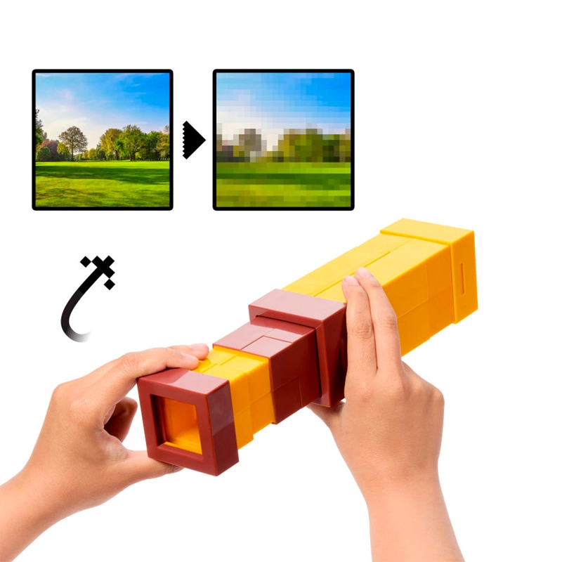 JUEGO DE ROLES MINECRAFT VISOR ESPÍA 8 CM CON DETALLES - 4