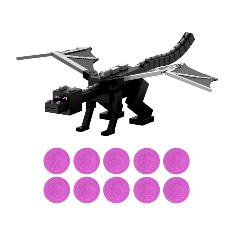 ENDERDRAGON FIGURA ACCIÓN MINECRAFT VANILLA MATTEL 6 AÑOS+ - 5