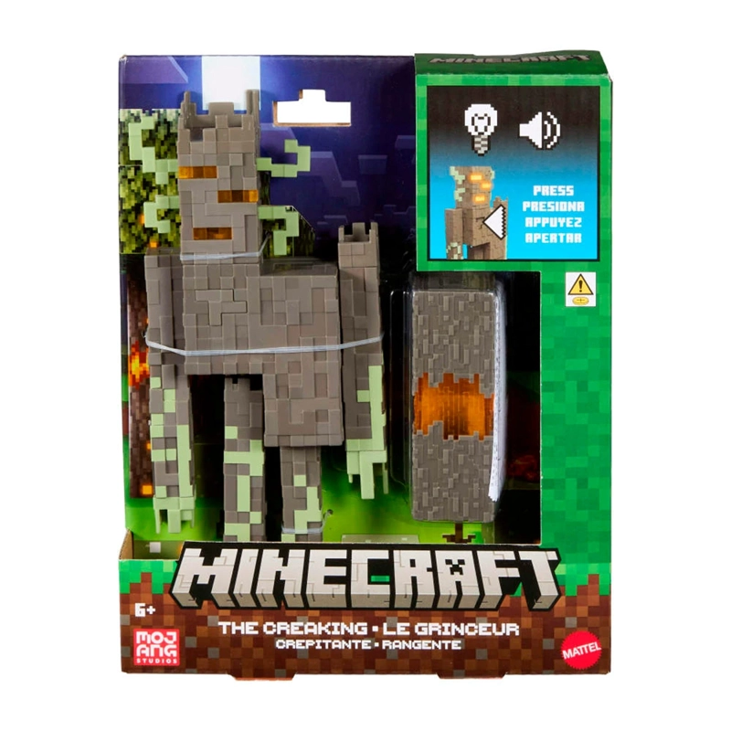MINECRAFT FIGURA THE CREAKING 8.25 CM CON DETALLES 6 AÑOS+ - 1