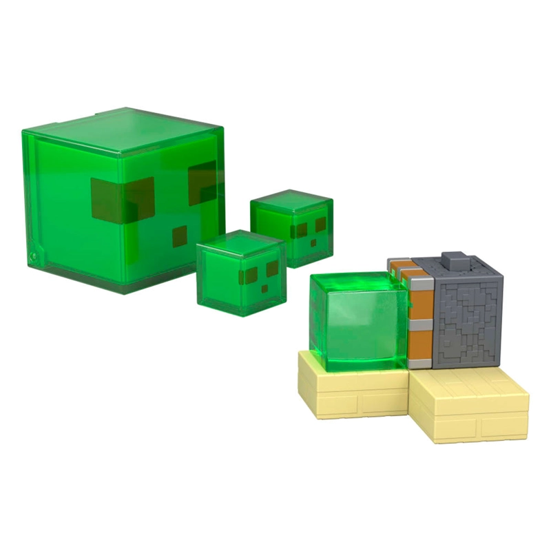 MINECRAFT FIGURA CON PIEDRA ROJA 8.25 CM DE ALTURA 6+ - 10