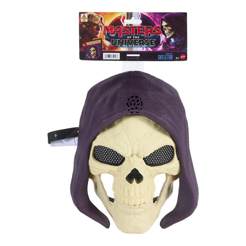 MASCARA MASTER OF THE UNIVERSE SKELETOR CON SONIDOS Y LUCES - 1