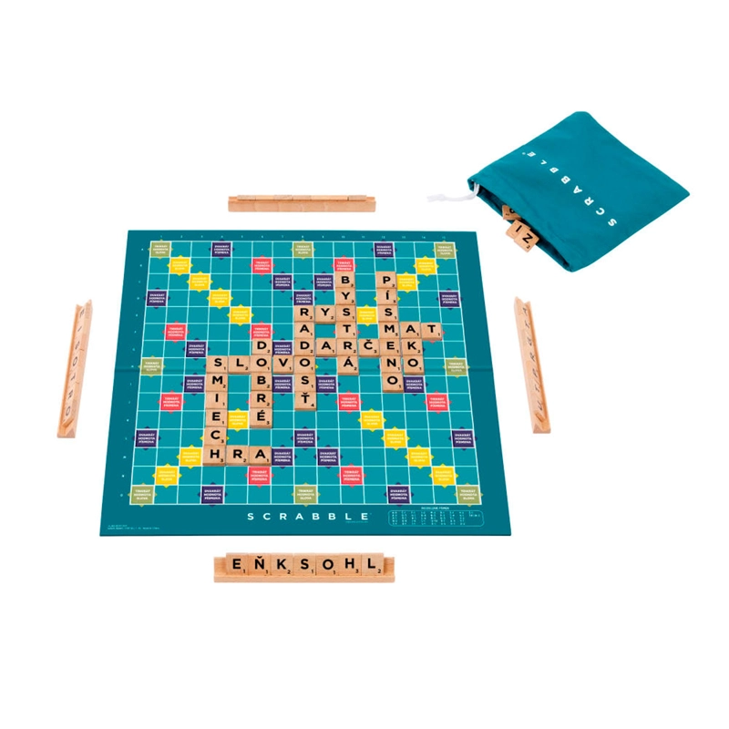 SCRABBLE JUEGO DE MESA DE MADERA CLÁSICO 8+ AÑOS - 3