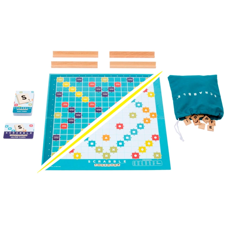 SCRABBLE JUEGO DE MESA DE MADERA CLÁSICO 8+ AÑOS - 6