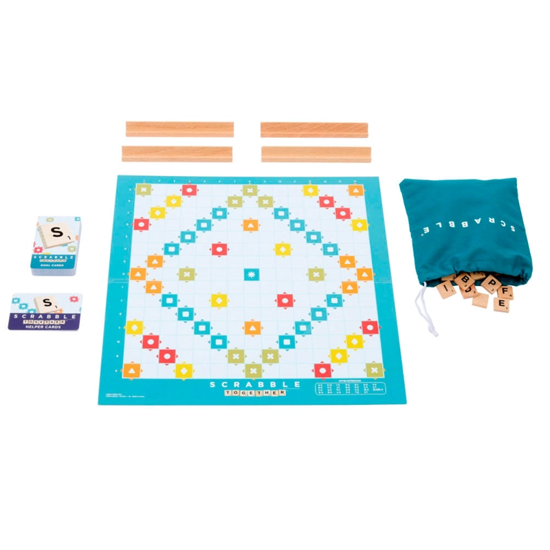 SCRABBLE JUEGO DE MESA DE MADERA CLÁSICO 8+ AÑOS - 8