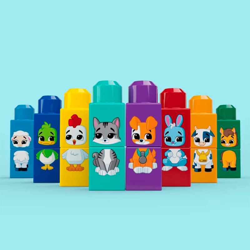TRACTOR ARMA Y COMBINA MEGA BLOKS 1.5 AÑOS EN ADELANTE - 3