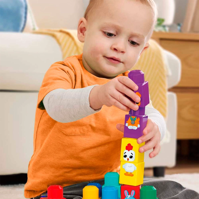 TRACTOR ARMA Y COMBINA MEGA BLOKS 1.5 AÑOS EN ADELANTE - 4