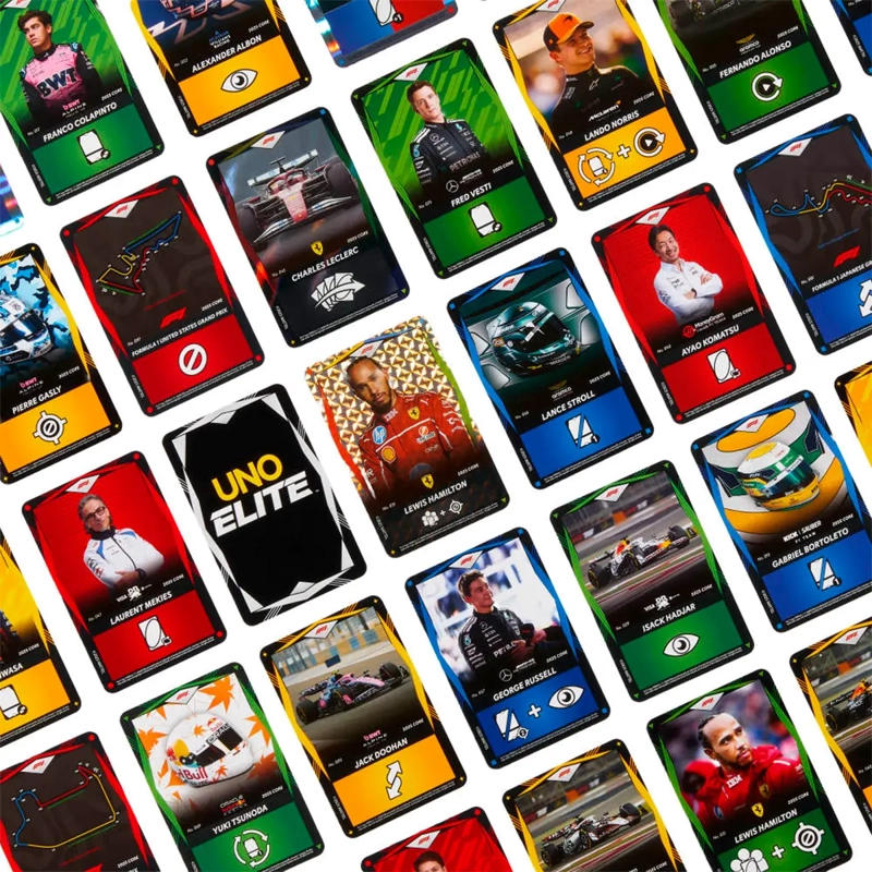 UNO ELITE F1 STARTER PACK JUEGO DE CARTAS 7+ - 4