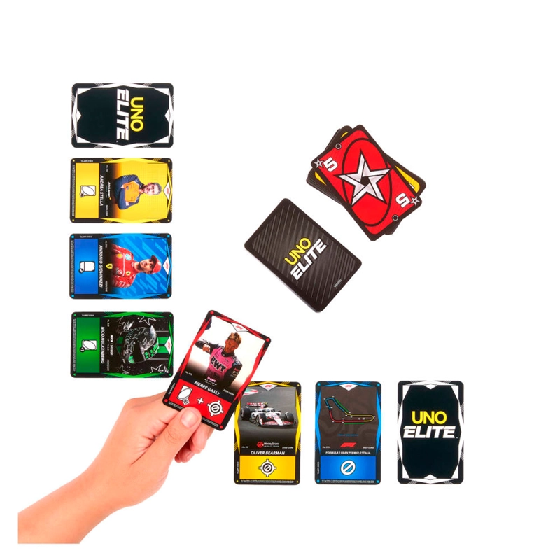 UNO ELITE F1 STARTER PACK JUEGO DE CARTAS 7+ - 6