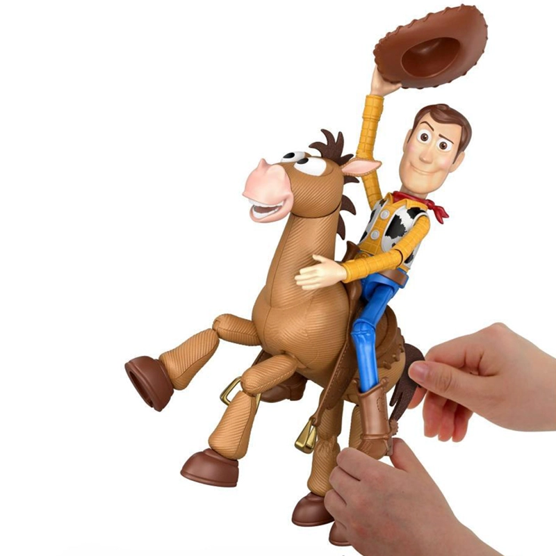 FIGURA ACCIÓN TOY STORY WOODY CORREDOR PIXAR 30 CM - 3