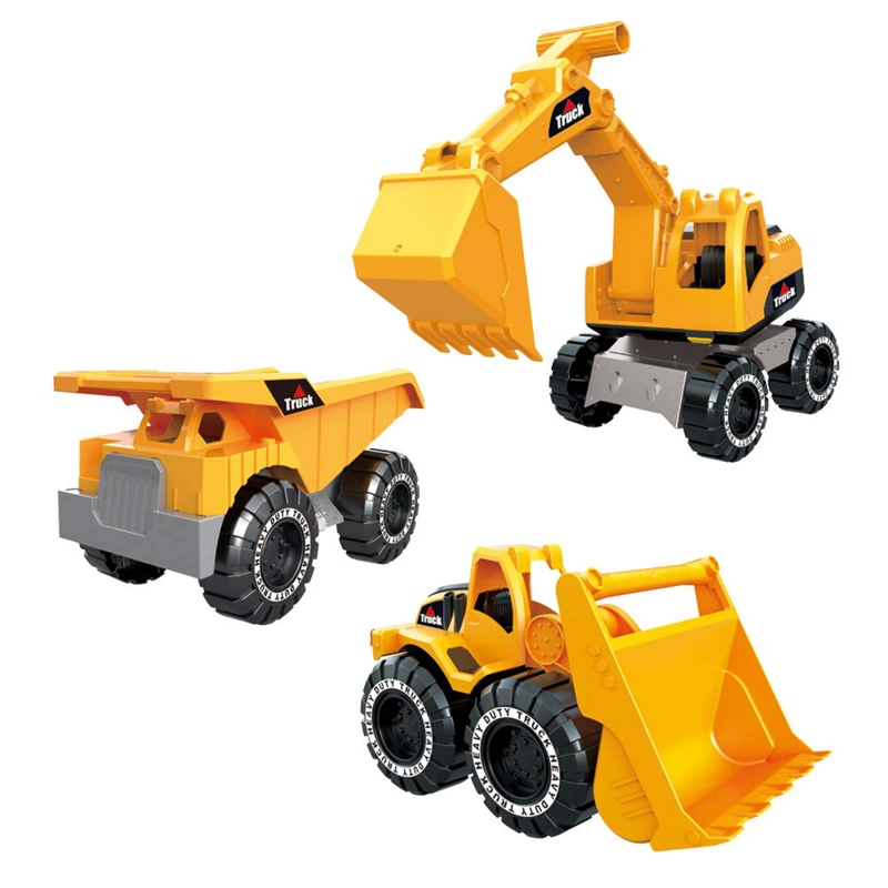 SET 3 VEHÍCULOS ULTRA TOYS CONSTRUCCIÓN  - 1