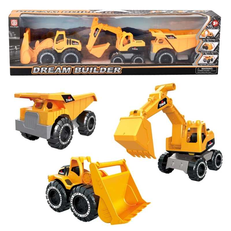 SET 3 VEHÍCULOS ULTRA TOYS CONSTRUCCIÓN  - 4