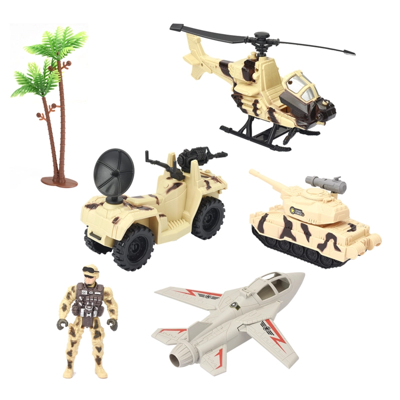 SET DE JUEGO MILITAR ULTRA TOYS RESCATE REAL HERO CON AVIÓN Y TANQUE - 2