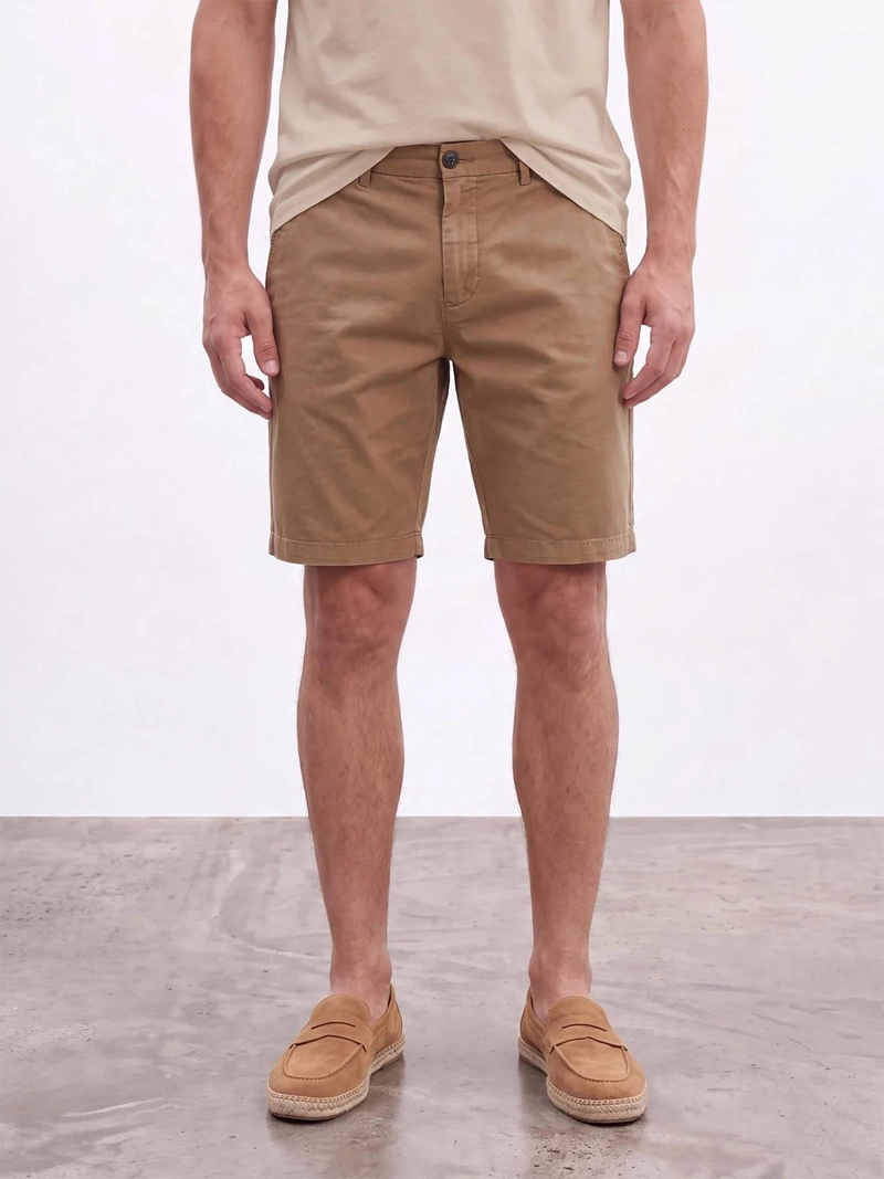 BERMUDA HOMBRE SPAVALDI ALGODÓN CALCE CHINO - 2