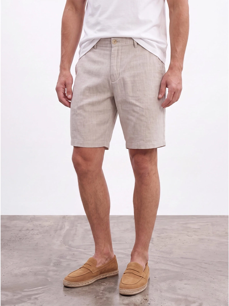 BERMUDA HOMBRE SPAVALDI LINO - 2