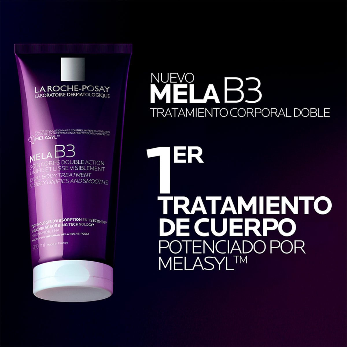 TRATAMIENTO CORPORAL DOBLE LA-ROCHE POSAY MELA B3 200ML - 4