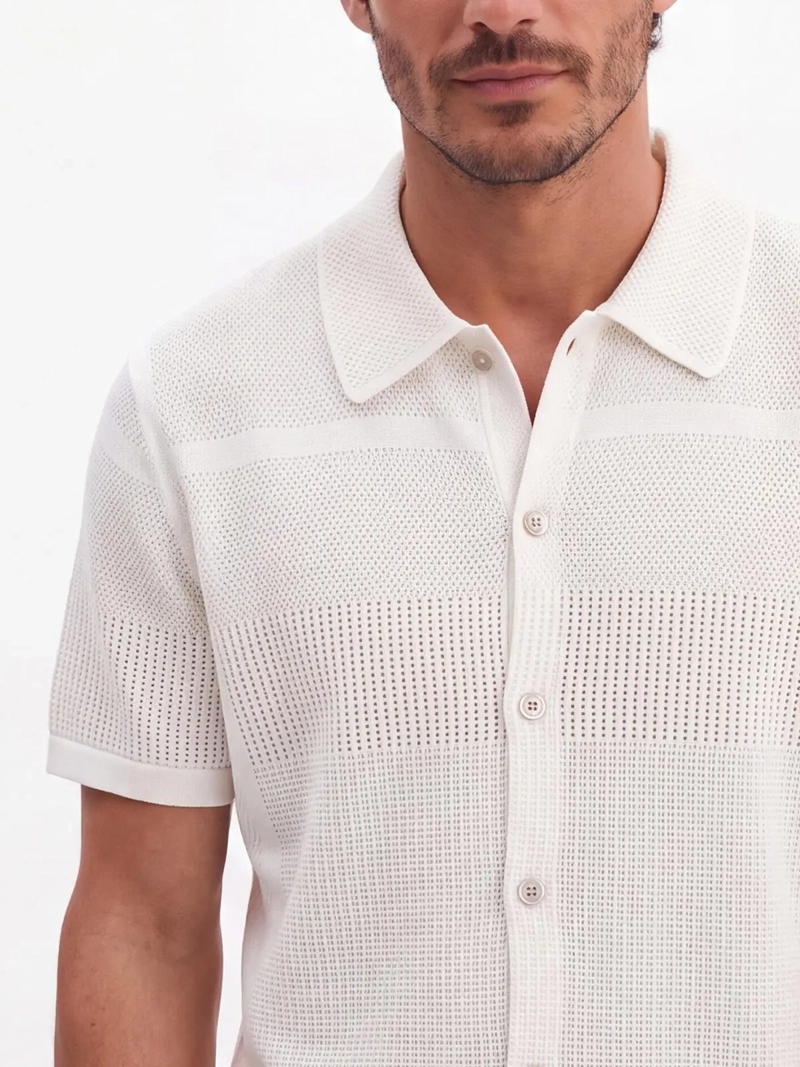 CAMISA HOMBRE SPAVALDI MANGA CORTA LISA - 3
