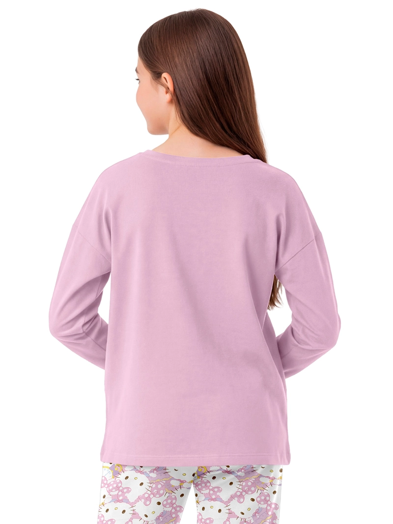 PIJAMA NIÑA TOP HELLO KITTY  - 3