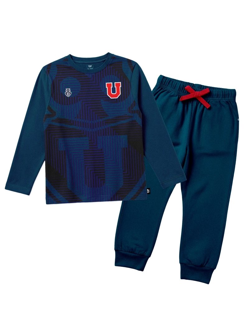 PIJAMA NIÑO TOP UNIVERSIDAD DE CHILE