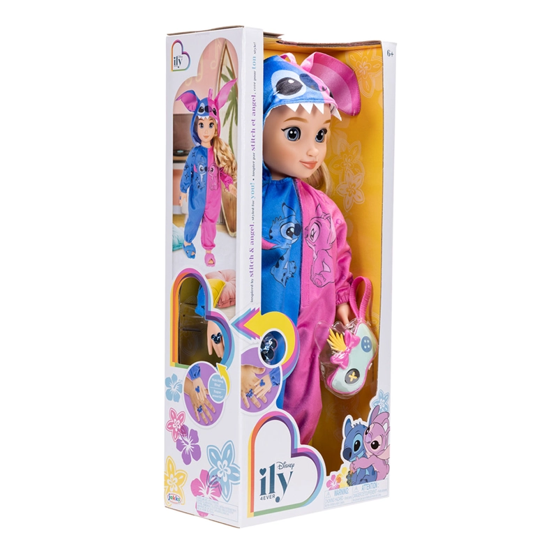MUÑECA DISNEY ILY STITCH Y ANGEL 45 CM - 3
