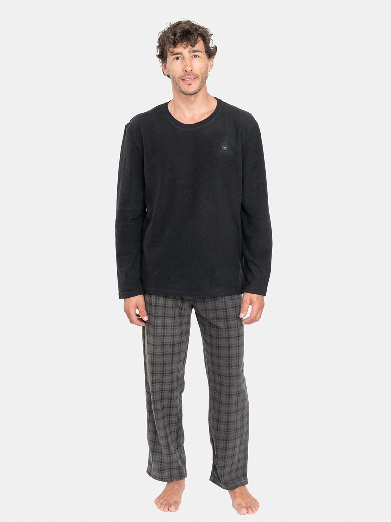 PIJAMA HOMBRE PALMERS POLAR LARGO BOLSILLO - 1