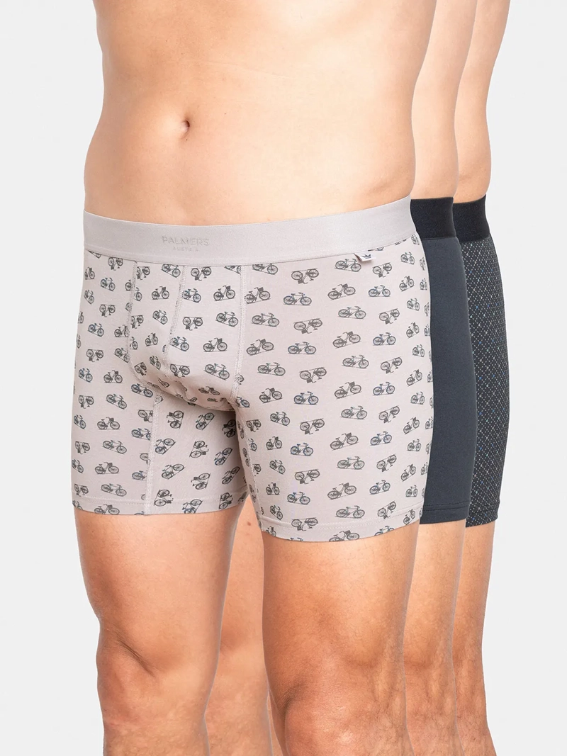 PACK X3 BÓXER HOMBRE PALMERS ALGODÓN MEDIO TIMELESS PASSIONS - 1