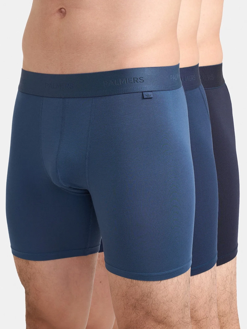 PACK X3 BÓXER HOMBRE PALMERS BAMBÚ MEDIO - 1