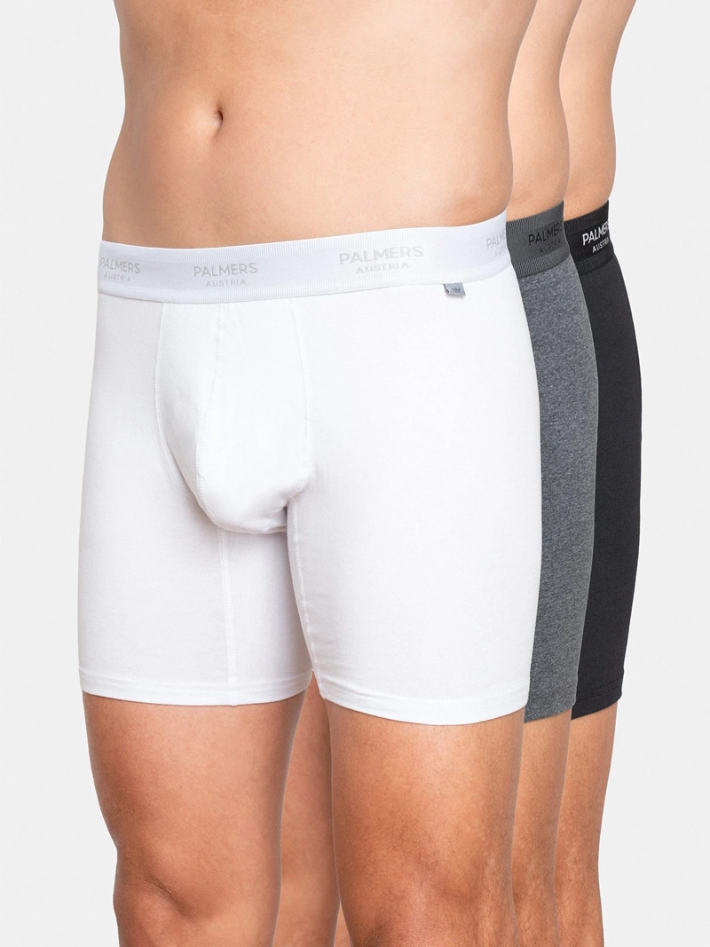 PACK X3 BÓXER HOMBRE PALMERS ALGODÓN MEDIO - 1