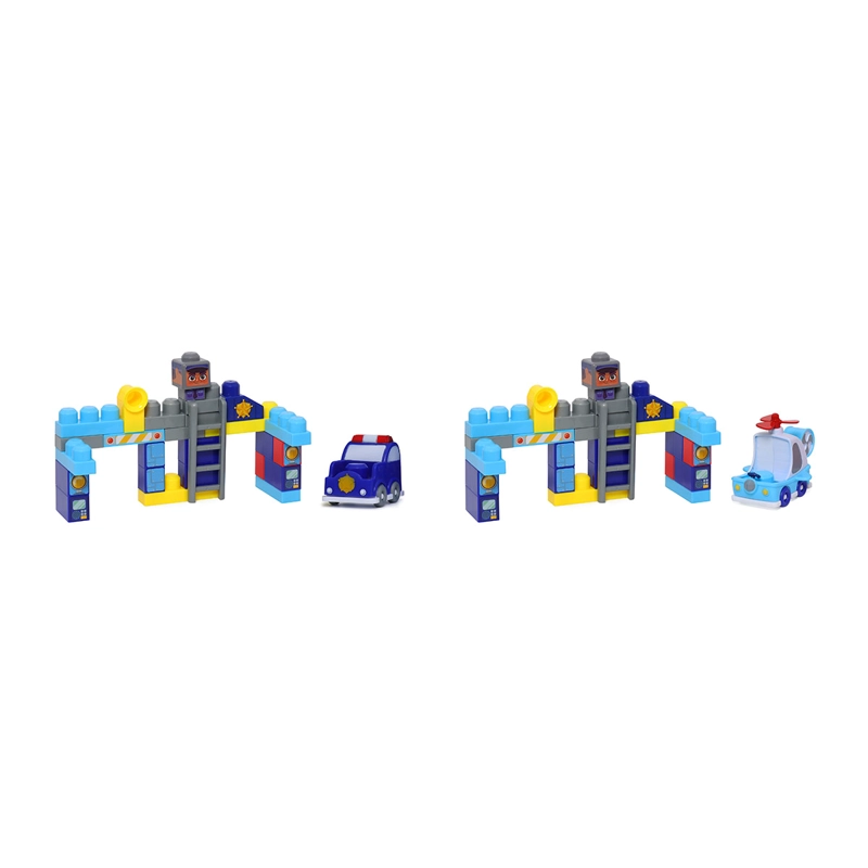 BLOQUES DE CONSTRUCCIÓN BUILD ME UP MAXI ESTACIÓN DE POLICIA 32 PIEZAS - 7