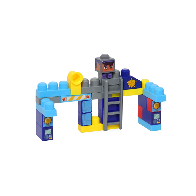 BLOQUES DE CONSTRUCCIÓN BUILD ME UP MAXI ESTACIÓN DE POLICIA 32 PIEZAS - 10