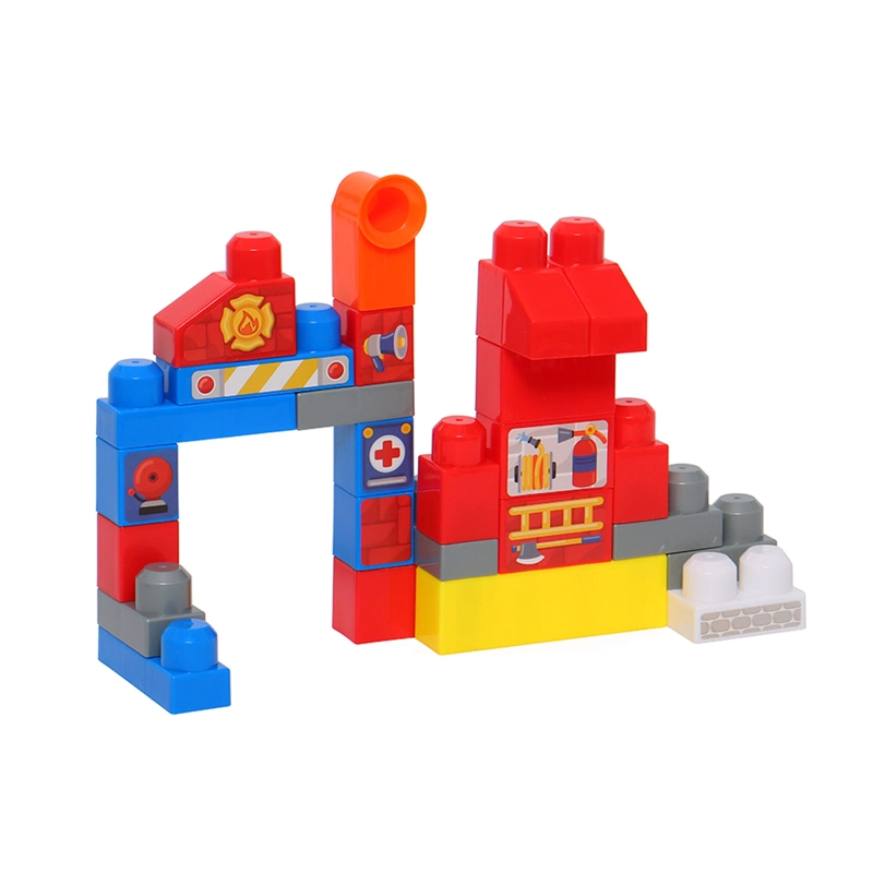BLOQUES DE CONSTRUCCIÓN BUILD ME UP MAXI ESTACIÓN DE BOMBEROS 32 PIEZAS - 2