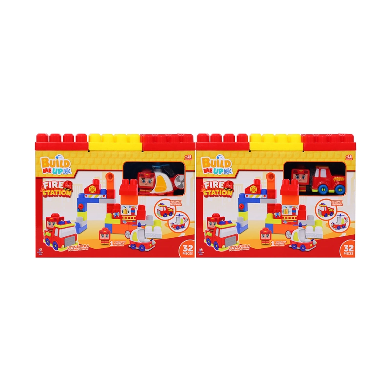 BLOQUES DE CONSTRUCCIÓN BUILD ME UP MAXI ESTACIÓN DE BOMBEROS 32 PIEZAS - 4