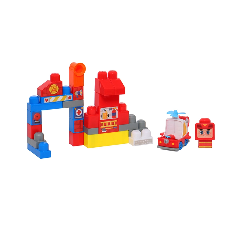 BLOQUES DE CONSTRUCCIÓN BUILD ME UP MAXI ESTACIÓN DE BOMBEROS 32 PIEZAS - 8