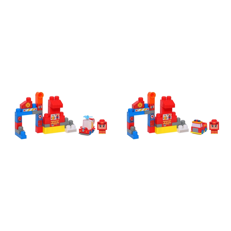 BLOQUES DE CONSTRUCCIÓN BUILD ME UP MAXI ESTACIÓN DE BOMBEROS 32 PIEZAS - 9
