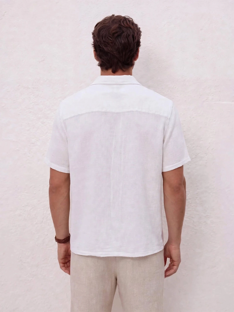 CAMISA HOMBRE SPAVALDI ALGODÓN MANGA CORTA - 2