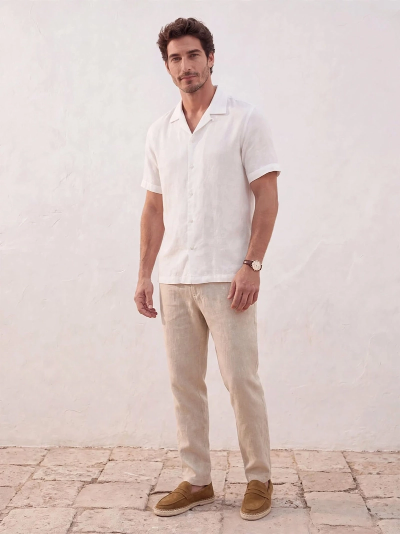 CAMISA HOMBRE SPAVALDI ALGODÓN MANGA CORTA - 4