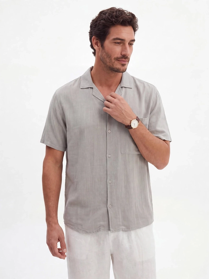 CAMISA HOMBRE SPAVALDI MANGA CORTA - 1