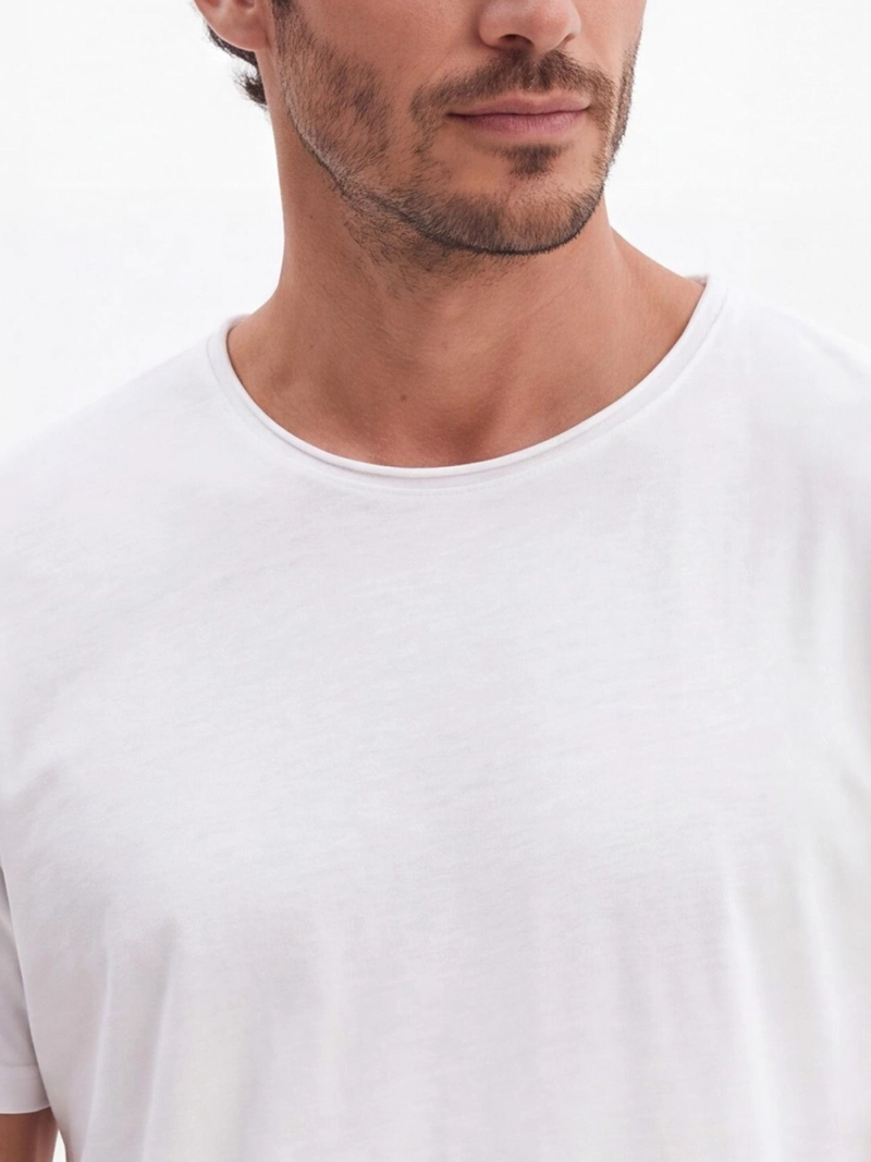 POLERA HOMBRE SPAVALDI ALGODÓN CUELLO REDONDO MANGA CORTA - 3