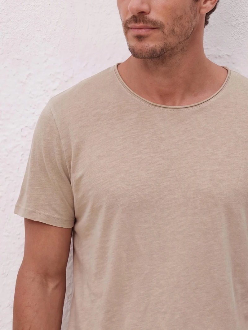 POLERA HOMBRE SPAVALDI ALGODÓN CUELLO REDONDO - 3