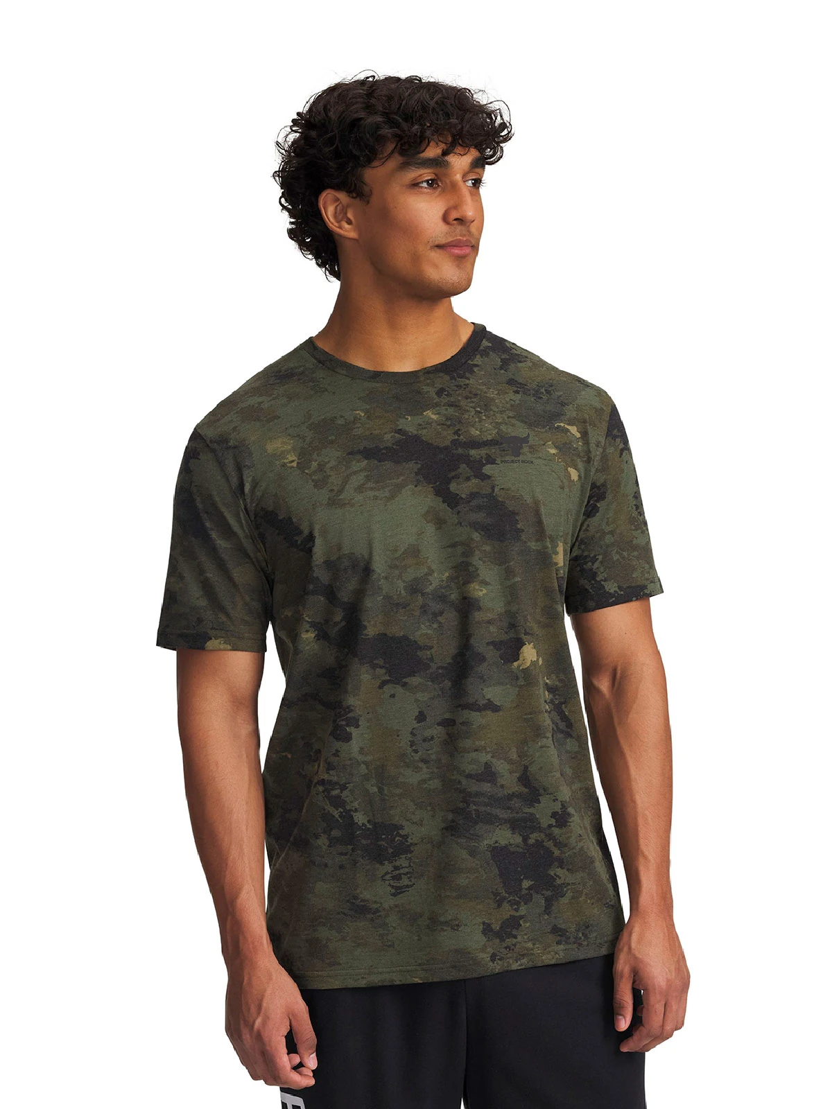 POLERA HOMBRE UNDER ARMOUR MANGA CORTA PROJECT ROCK - 1