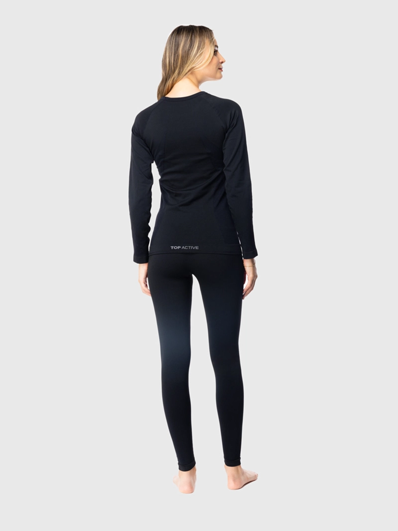 CAMISETA PRIMERA CAPA MUJER TOP MICROFIBRA - 3