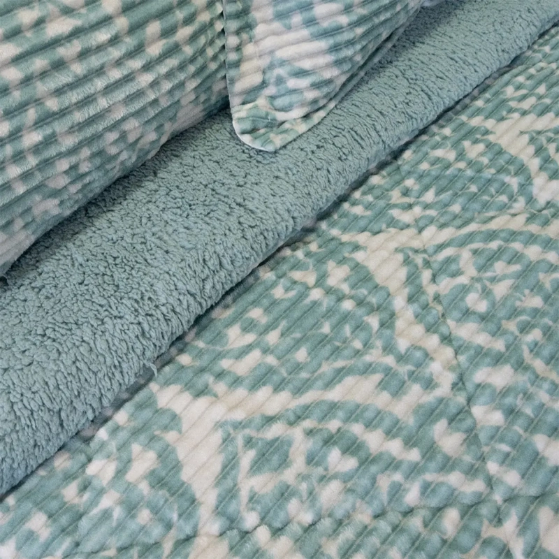 CUBRECAMA DORAL COTELON ESTAMPADO SÚPER KING D4 - 3