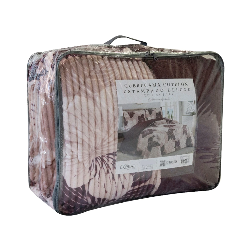CUBRECAMA DORAL COTELON ESTAMPADO SÚPER KING D6 - 4