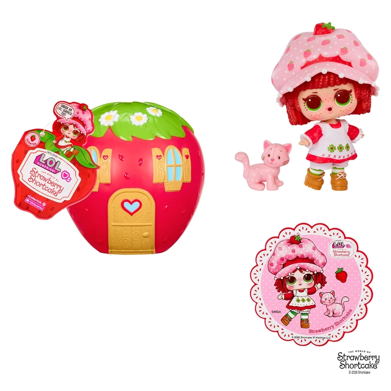 MUÑECA L.O.L SURPRISE! LOVES STRAWBERRY SHORTCAKE TOTS - 1