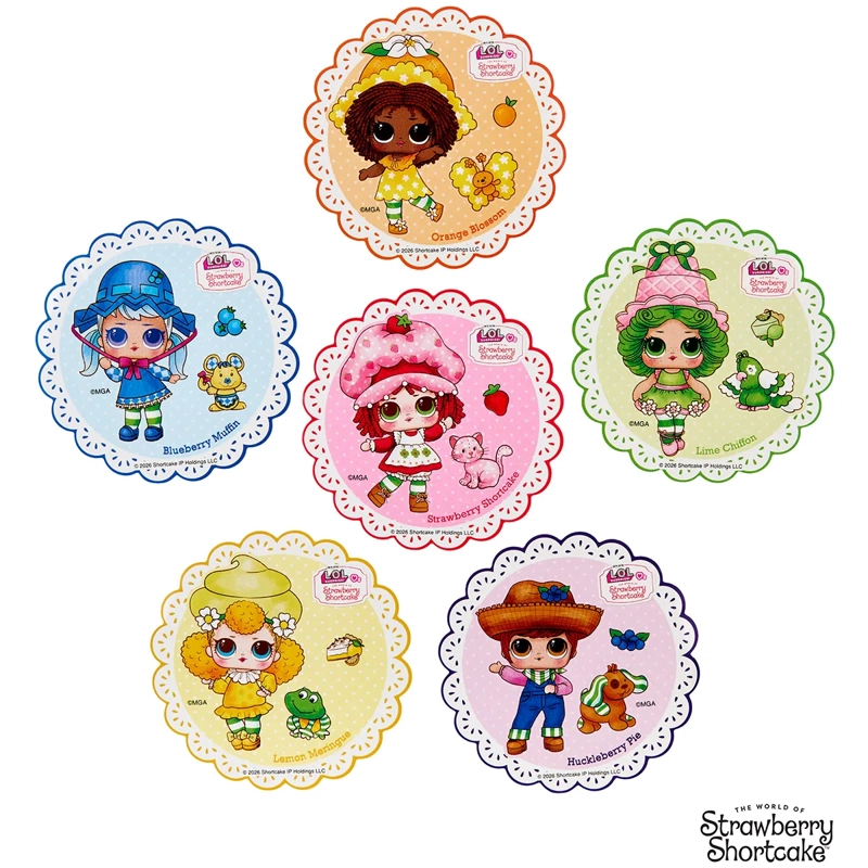 MUÑECA L.O.L SURPRISE! LOVES STRAWBERRY SHORTCAKE TOTS - 5