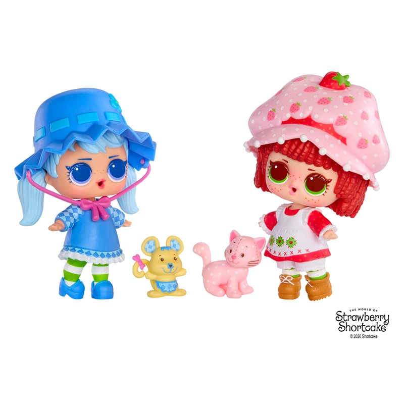 MUÑECA L.O.L SURPRISE! LOVES STRAWBERRY SHORTCAKE TOTS - 8